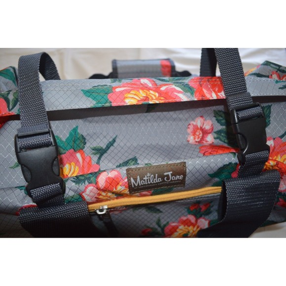 Matilda Jane Other Matilda Jane Keep On Rolling Duffle Bag Gray